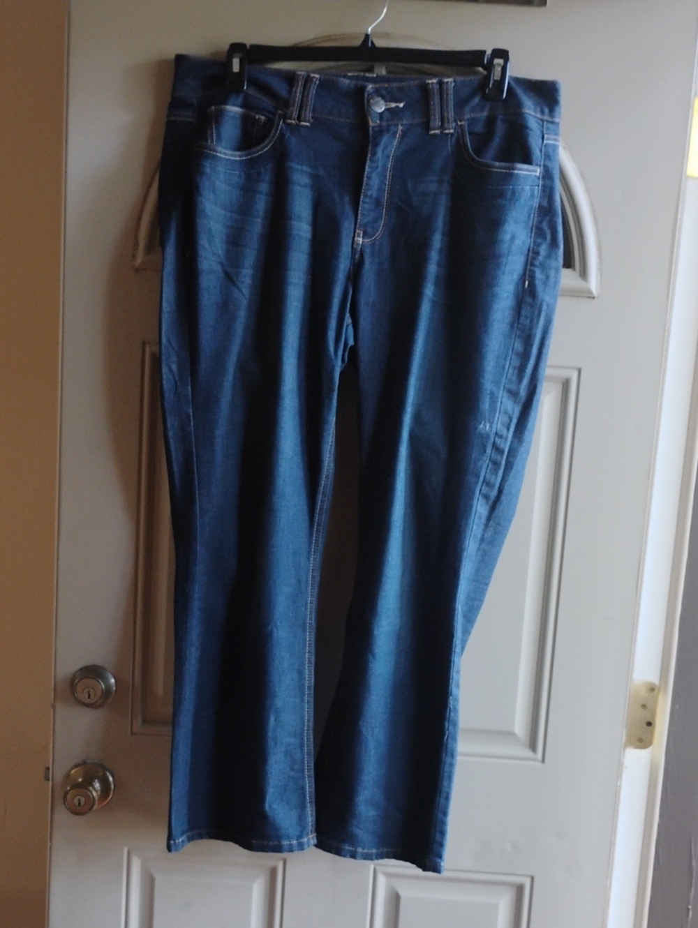 Riders by Lee Women's Straight-Leg Jeans in Dark Blue Wash
